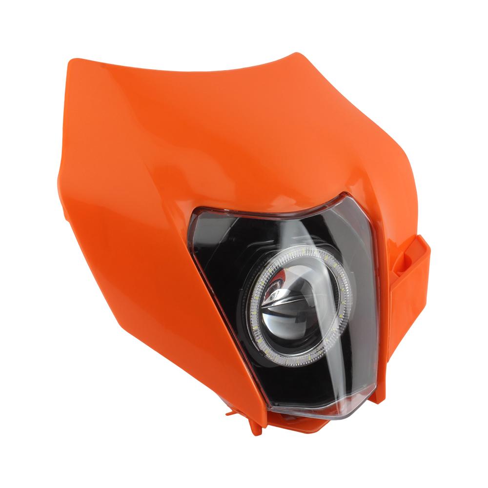 Motorcycles Headlight LED Headlamps Supermoto Fairing For KTM EXC SX XC SXF XCW 2008-2016 Pit Dirt Bike Motocross Accessorie