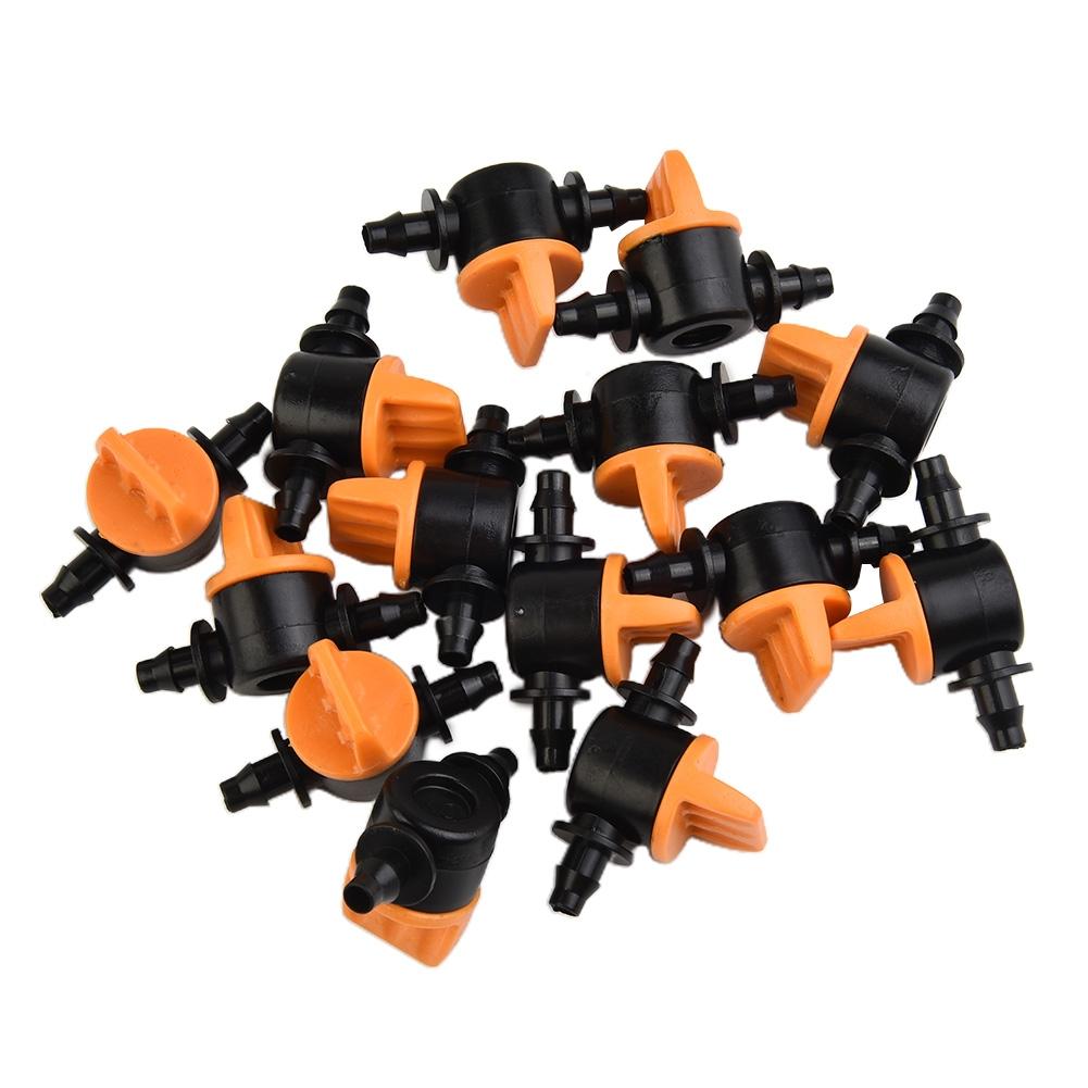Control Valves Water Flow Plastic Flower Plants Agriculture Regulate 20Pcs