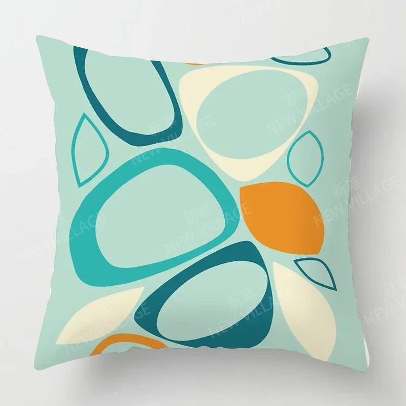 Nordic Fall Home Decor Autumn Throw Pillow Case Sofa Cushion Cover Modern   X   X Geometry