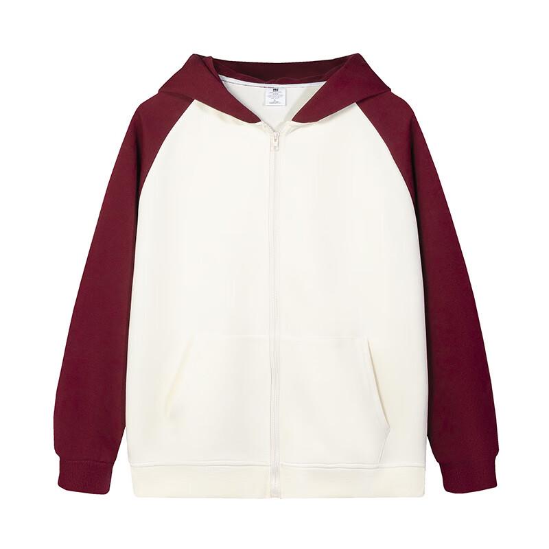 

Унисекс Толстовка с капюшоном реглан свободного кроя на молнии L