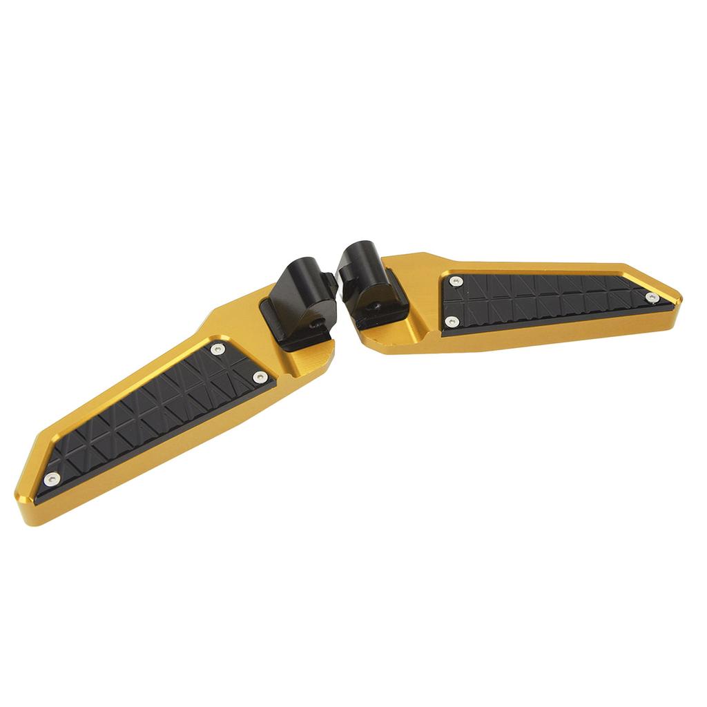 1Pair Motorcycle Foot Pegs Stylish Rugged Left Right Resistant Rear Footrest Pedal For ADV150 ADV160
