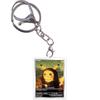 Pokemon Keychain Van Gogh Oil Painting Series Eevee Charizard Mew Mewtwo Acrylic Small Cards Anime Game Pendant Game Prop Toys