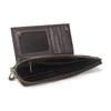 CONTACT'S Portafoglio da uomo in vera pelle RFID Porta carte da uomo lungo con pochette da uomo
