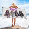 Bratzs Doll Beach Towel Soft Microfiber Quick Dry Absorbent Quick Towels For Pool