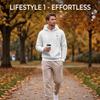 Men's Hoodie - 2D Print, Breathable & Comfortable, Minimalist Style for Daily Casual Wear