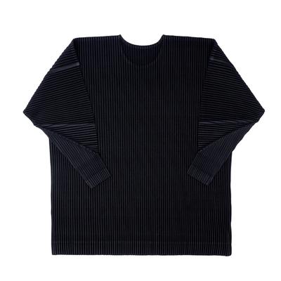 Issey Miyake Menn Homme Plisse Langermet T-skjorte Januar Hp66jk013 15