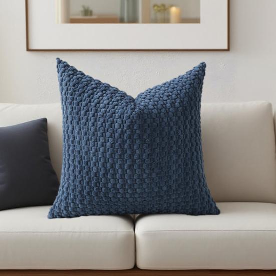 45x45CM Cord Kissenbezug Zierkissenbezug Haus Wohnzimmer Schlafzimmer Sofa Bett Dekorative Quadratische Kissenhülle