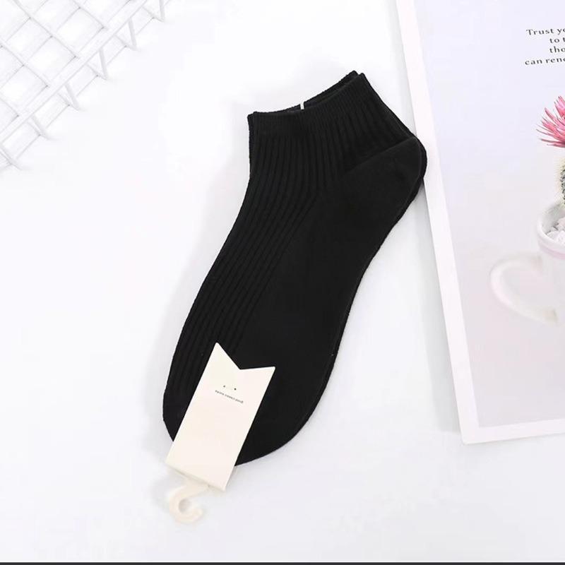 Ladies Spring and Summer Sweet Shallow Mouth Short Tube Low Top Cotton Socks