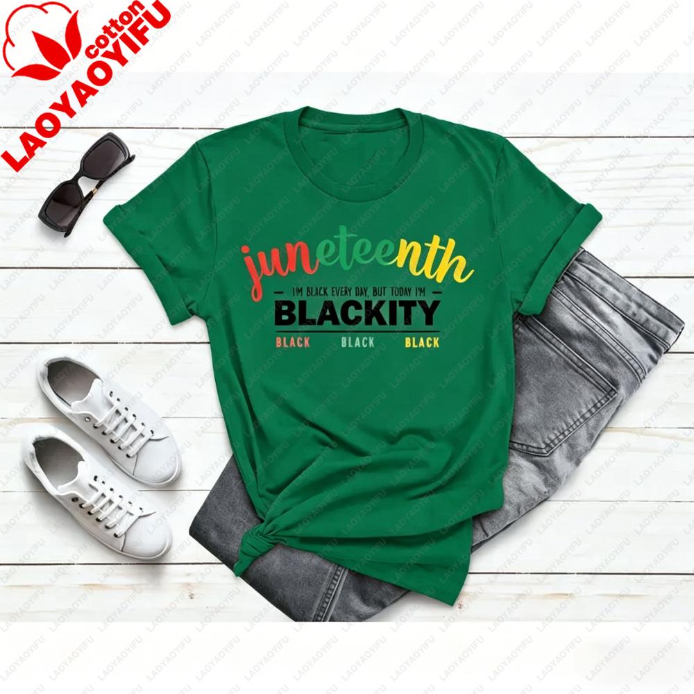 Juneteenth 1865 TShirt Black History Freedom Day Tee Black Lives Matter Shirt Independence Day Black Freedom Unisex Unisex Tops