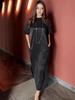 European & American 2025 Summer Loose Casual Mid-Length Women's T-Shirt Dress