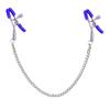 Pleasure Nipple Clamps with Chain - Stimulation & Training Toy for Couples
