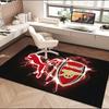 1PC rug Arsenal Football Club Crest Carpet, Chair Rug,Area Rug for Office Bedroom living rooms bedroom, Doormat decor Christmas fan gifts