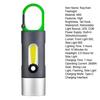 Keychain Flashlight 4-Gear High Brightness Tail Hook Waterproof Retractable Repair Work Handheld