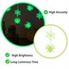 Self Adhesive Spooky Room Accents Glow In The Dark Halloween Stickers, Scary Spider And Web Luminous DIY Haunted House Layout Supplies Wall