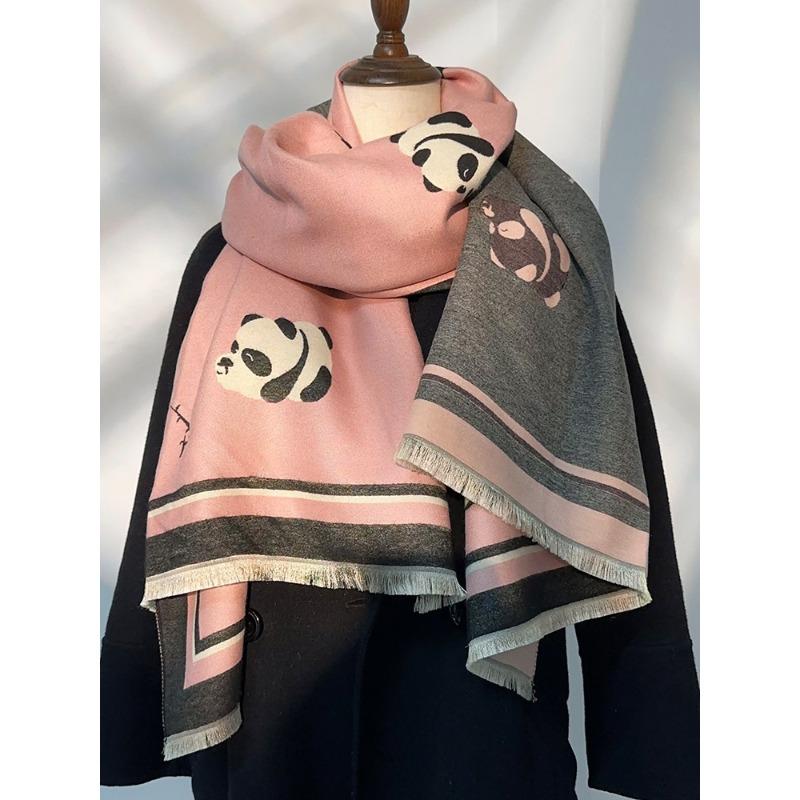 

This Winter Women s Korean Style Faux Cashmere Scarf Is Versatile and Can Be Used As A Double Sided Multi Functional Shawl 190*65cm