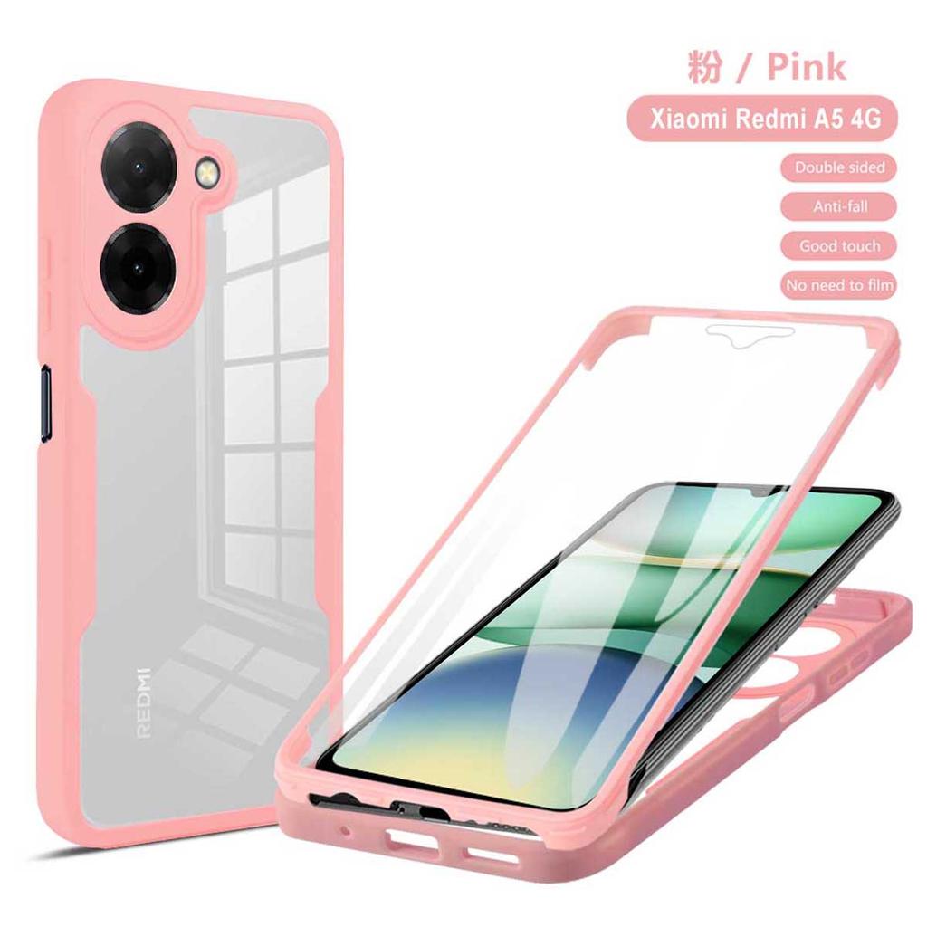 Für Redmi A5 14C 13C 12C Stoßfest und Sturzsicher 360 Vollständig Umhüllende Handyhülle Für Redmi A1 A2 Plus
