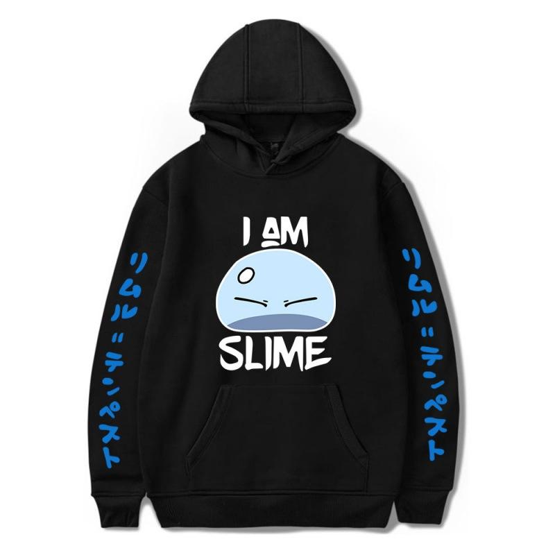 Anime Tensei Shitara Slime Datta Ken Hoodie Rimuru Tvempest Oversized Hip Hop Harajuku Sweatshirt Casual Streetwear Pullover