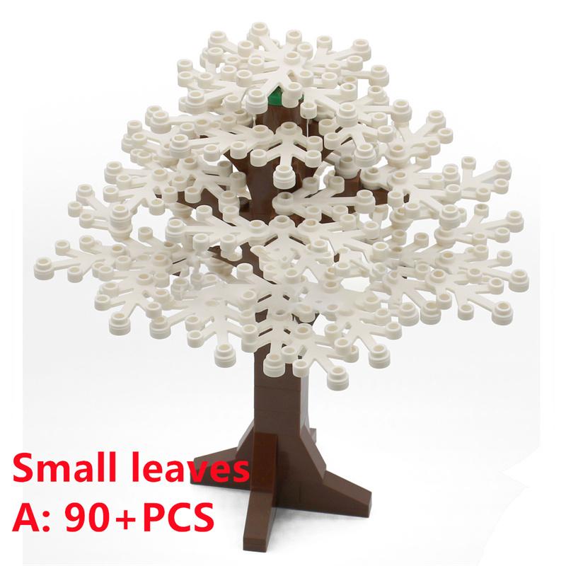 City Trees Building Blocks MOC Coconut Tree Blocks Jungle Garden DIY Toys for Children Gifts Compatible Classic Bricks Kids Toys
