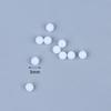 10 Pcs Edc Mechanical Push Plate Modification Toy Custom Accessories Pom Beads/Copper Spring Top