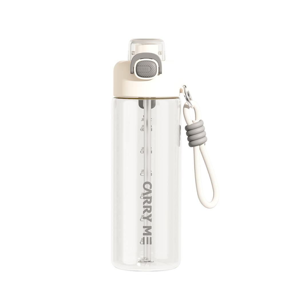 Water bottle water cup male 1011 summer large capacity out portable coffee cup double drink tritan sports fitness cup
