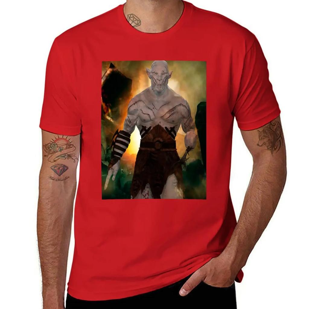 Azog 3d designer T-Shirt Blouse tees blanks sports fans Men's t-shirts