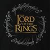 The Lord Of The Rings Mens Ring Logo T-Shirt