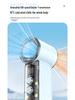 T242 High-Speed Portable Mecha Fan with Large Wind Power and Night Light Turbine