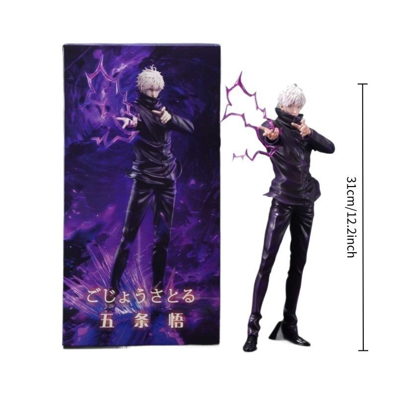 31cm New Jujutsu Kaisen Gojo Satoru Model Anime Figures Toy Figurine Collection Desktop Ornament Boys Holiday Gifts