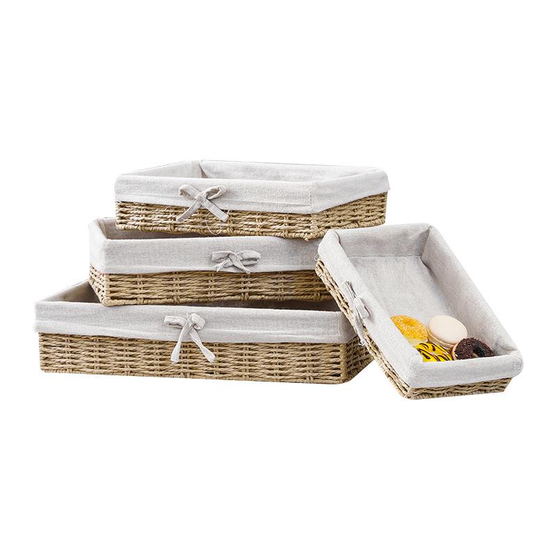 Rattan Woven Storage & Display Basket: Perfect for Fruits & Bread