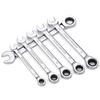 1Pcs Metric Ratchet Wrench Car Bicycle Repair Tool Nut Hand Tool Durable Ratcheting Socket Spanner
