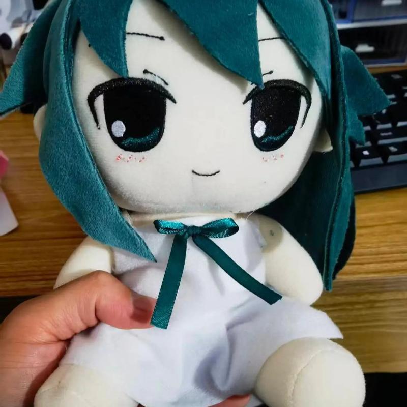 Saya No Uta Plush Doll Anime Character Fufu Cute Cartoon Stuffed Toy Sitting Pose Cotton Doll Home Decoration Collectible Gifts