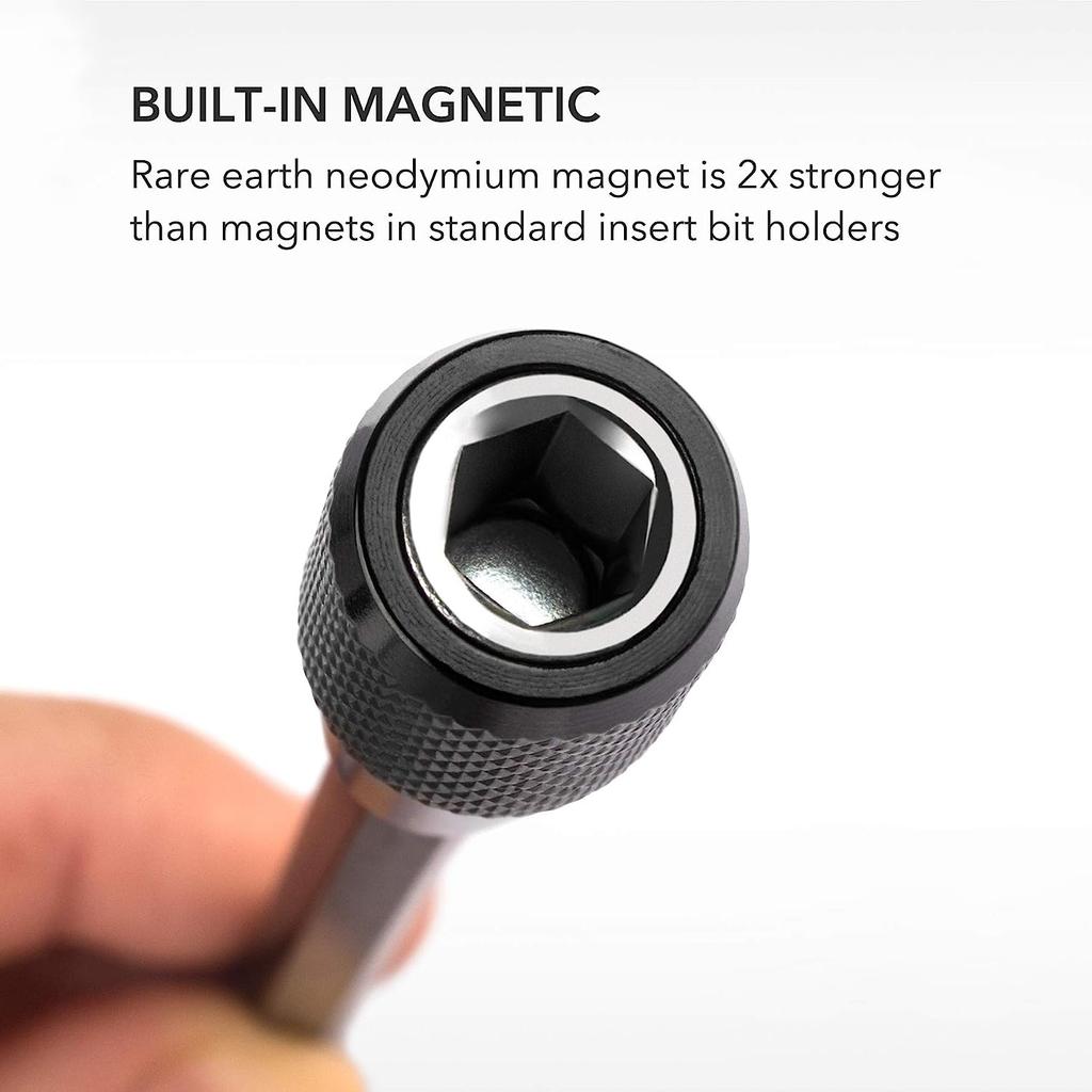 3PC Šestihranná rychloupínací samosvorná prodlužovací tyč Elektrický vrtací šroubovák Rychloupínací tyč šroubovák Nástroj pro prodloužení tyče