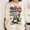 Independence Day Freedom America Anniversary Shirt 17762026 Patriotic Frog Statue of Liberty Tee Graphic T Shirts Gothic Tops
