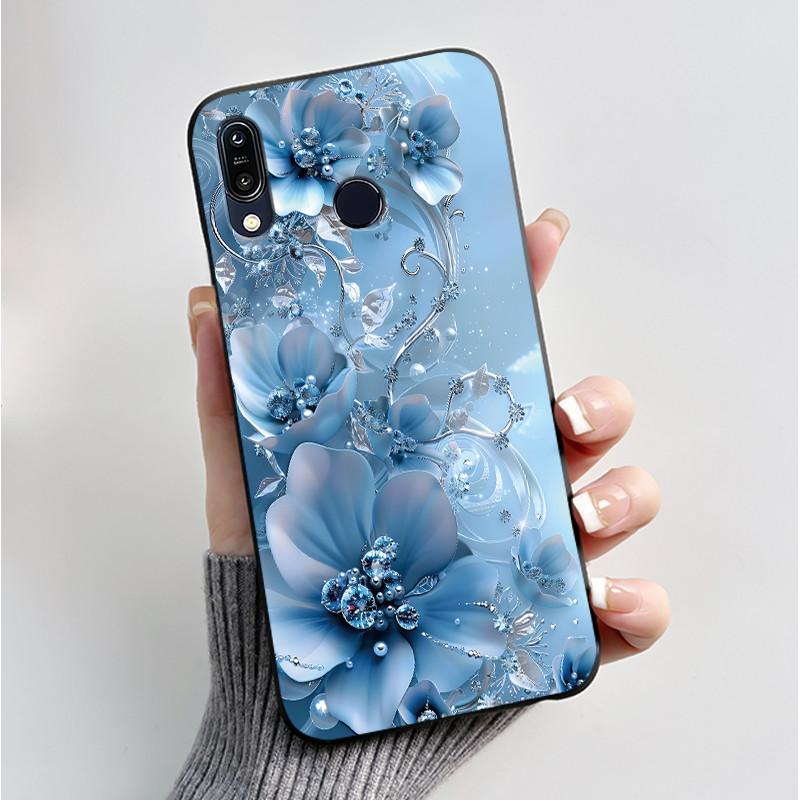 Soft TPU Case For ASUS Zenfone Max Pro M1 ZB601KL ZB602K ZB555KL Flowers Painting Silicone Case UltraThin Back Protective Cover