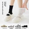Silk Stockings for Girls, Mid-length Summer and Spring Style, Trendy Pile-up Style, Suitable for High School Girls with Long Stockings.