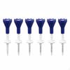 6 Pieces Adjustable Golf Tee Silicone Upper Part Portable for Beginners, Driving Range