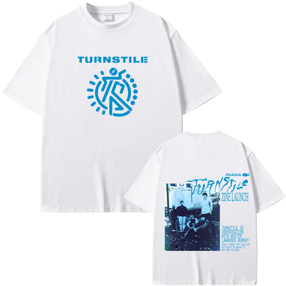 TURNSTILE Tshirts 2025 New Tour Graphic Print T-shirts Men Women Fashion Casual Rock Streetwear Short Sleeve Cotton Tops