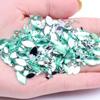 New Style Acrylic Flat Back Rhinestones for Shoes 2x4mm 10000pcs Marquise Dress Jewelry Nails Art Charms