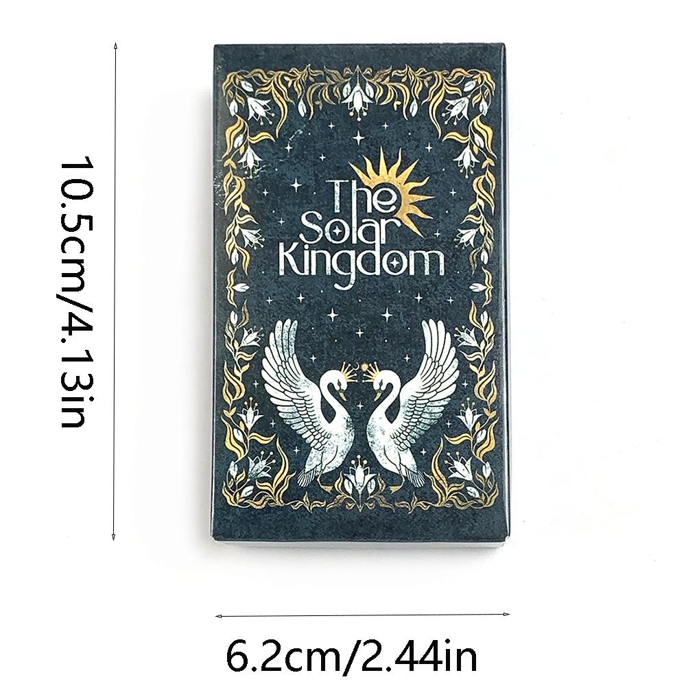 86 Carte Il Regno Solare Tarot Viaggio Magico Intuizione Cosmica Divinazione Per Principianti, Giochi di Halloween e Natale