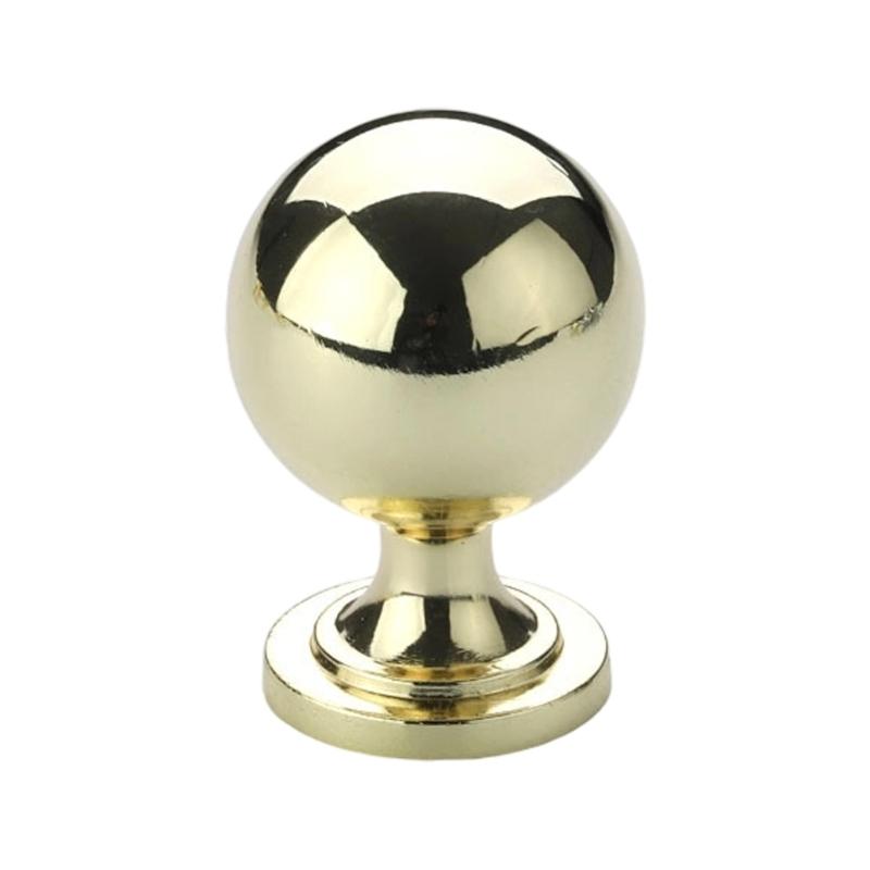 6Pcs Drawer Pulls Zinc Alloy Dressers Knob Cupboard Handle Modern Furniture Handle Round Ball Bedside Cabinet Pull
