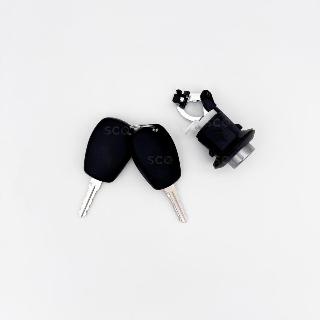 Trunk Lock for Renault Logan with Keys for Dacia Sandero 2010-2024 Boot Lock for Almera G15 905020198R; 6001550621; 905022529R