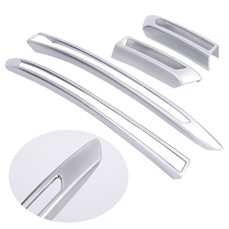 Car Accessories Rear Fog Lamp Frame Foglight Bumper Decoration Cover Trim Strips For Porsche Macan 2014-2017 Interior Stickers