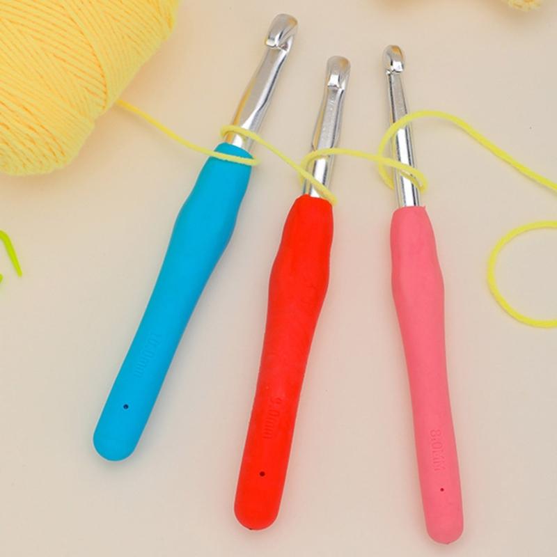 Crochet Hook Set Stitching Markers Knitting Needle Knitting Markers Large Eye Sewing Needle Knitting Accessories
