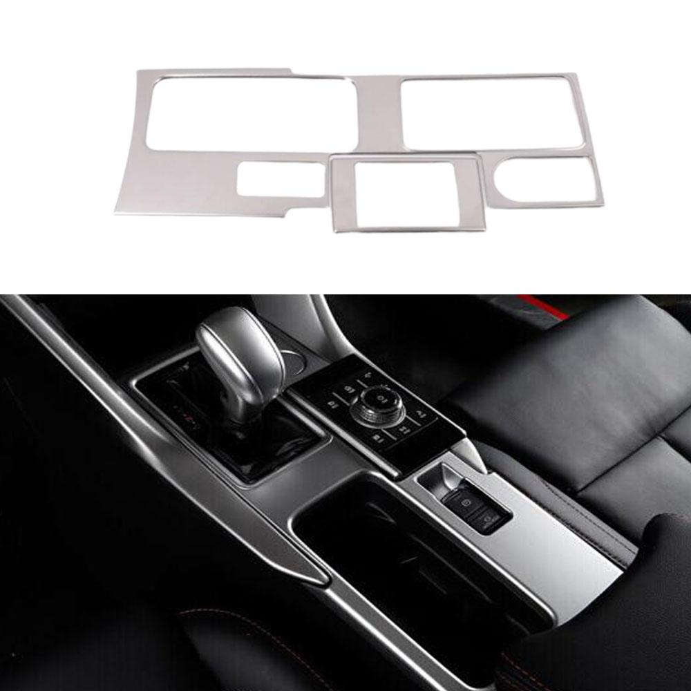 Stainless Steel Rearview Mirror Adjust Switch Cover Trim  Gear Box Panel Frame For Mitsubishi Eclipse Cross 2017 2018 -