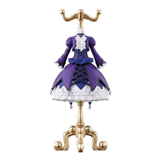 Aikatsu! Miniature Costume Hanger Figure Gashapon Action Figure Model Toy Fashion Doll Collectible Statue Decor Set