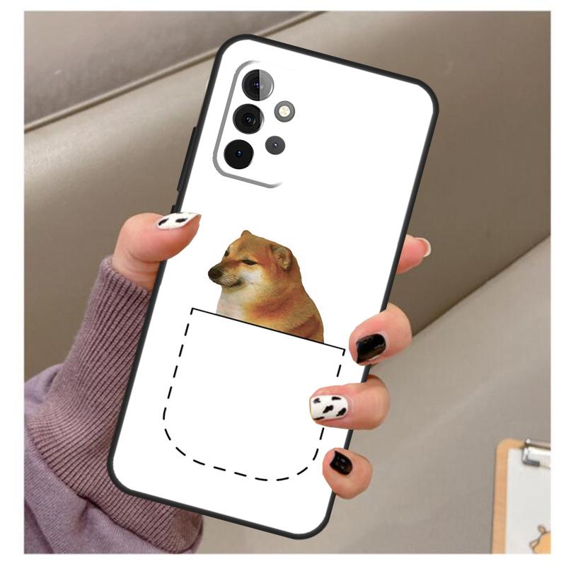 Cheems Doge Hülle Für Samsung Galaxy A35 A55 A15 A32 A12 A22 A52 A06 A54 A34 A14 A56 A36 A26 A16 A13 A53