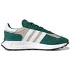 Adidas Originals Retropy E5 Retro Leather Cushioning Non-Slip Wear-Resistant Low-Top Casual Running Shoes Unisex Sneakers Green GY1132