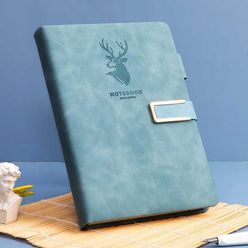 "Wenzhou A5 Buckle Notepad: Thick, High-Value Notebook Gift Box Set"