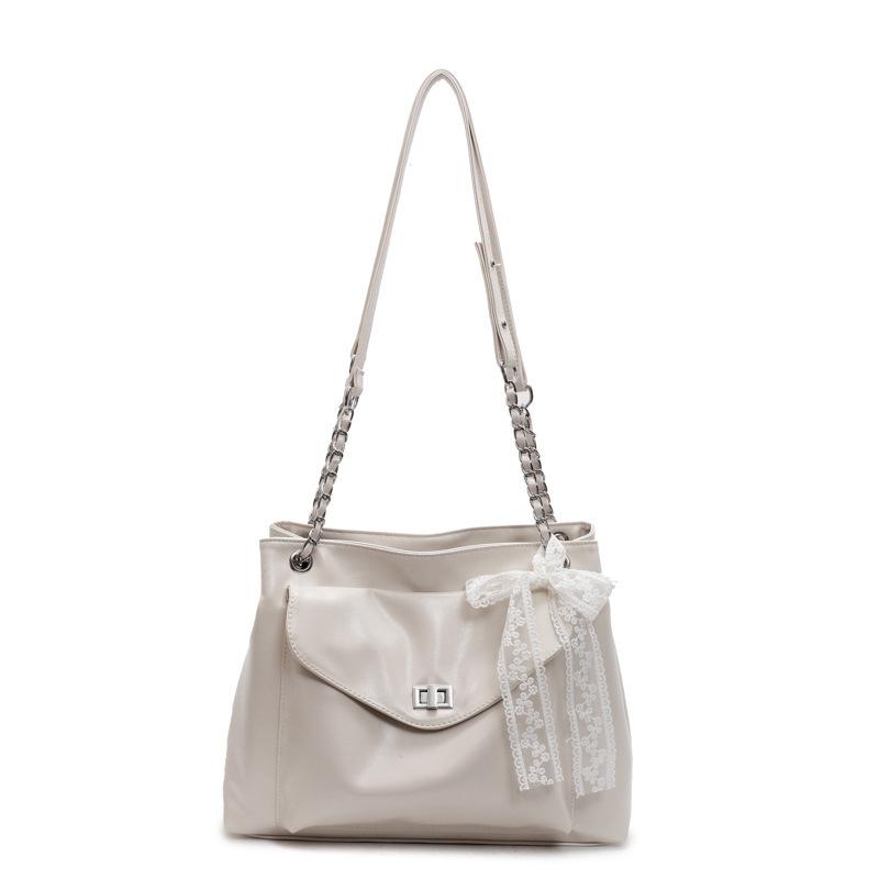 Large-capacity Bow Tote Bag A Fashionable Single-shoulder Crossbody Bag