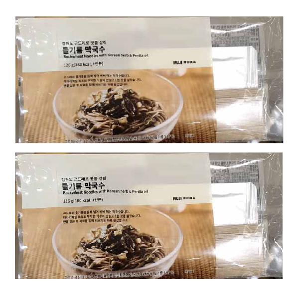 MUJI Perilla Oil Buckwheat Noodles 126g X 2ea